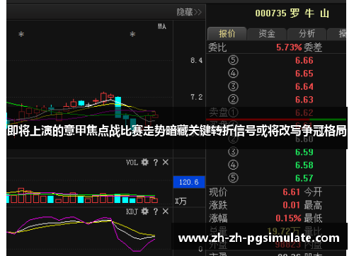 即将上演的意甲焦点战比赛走势暗藏关键转折信号或将改写争冠格局