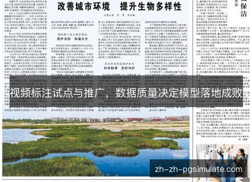 视频标注试点与推广,数据质量决定模型落地成败 视频标注试点与推广,数据质量决定模型落地成败